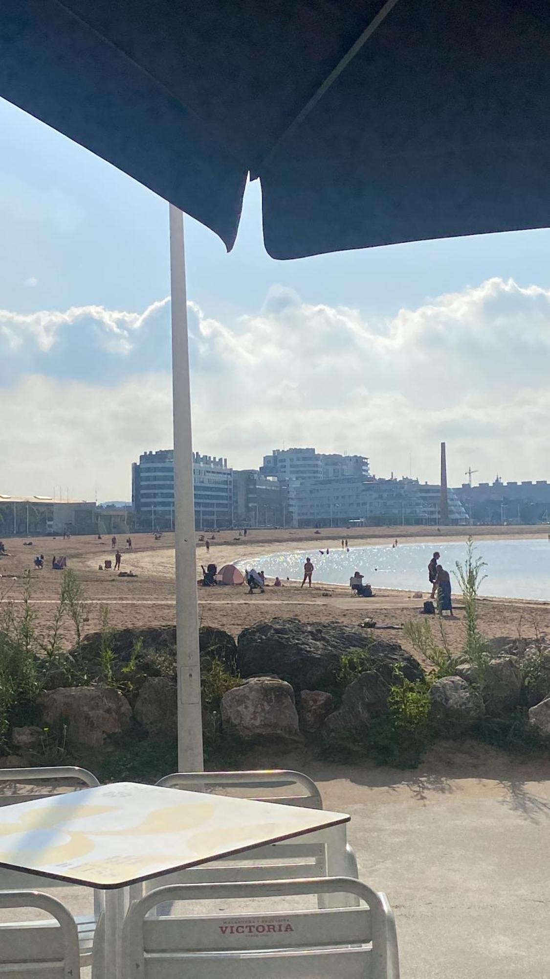 Poniente Beach Gijón Extérieur photo