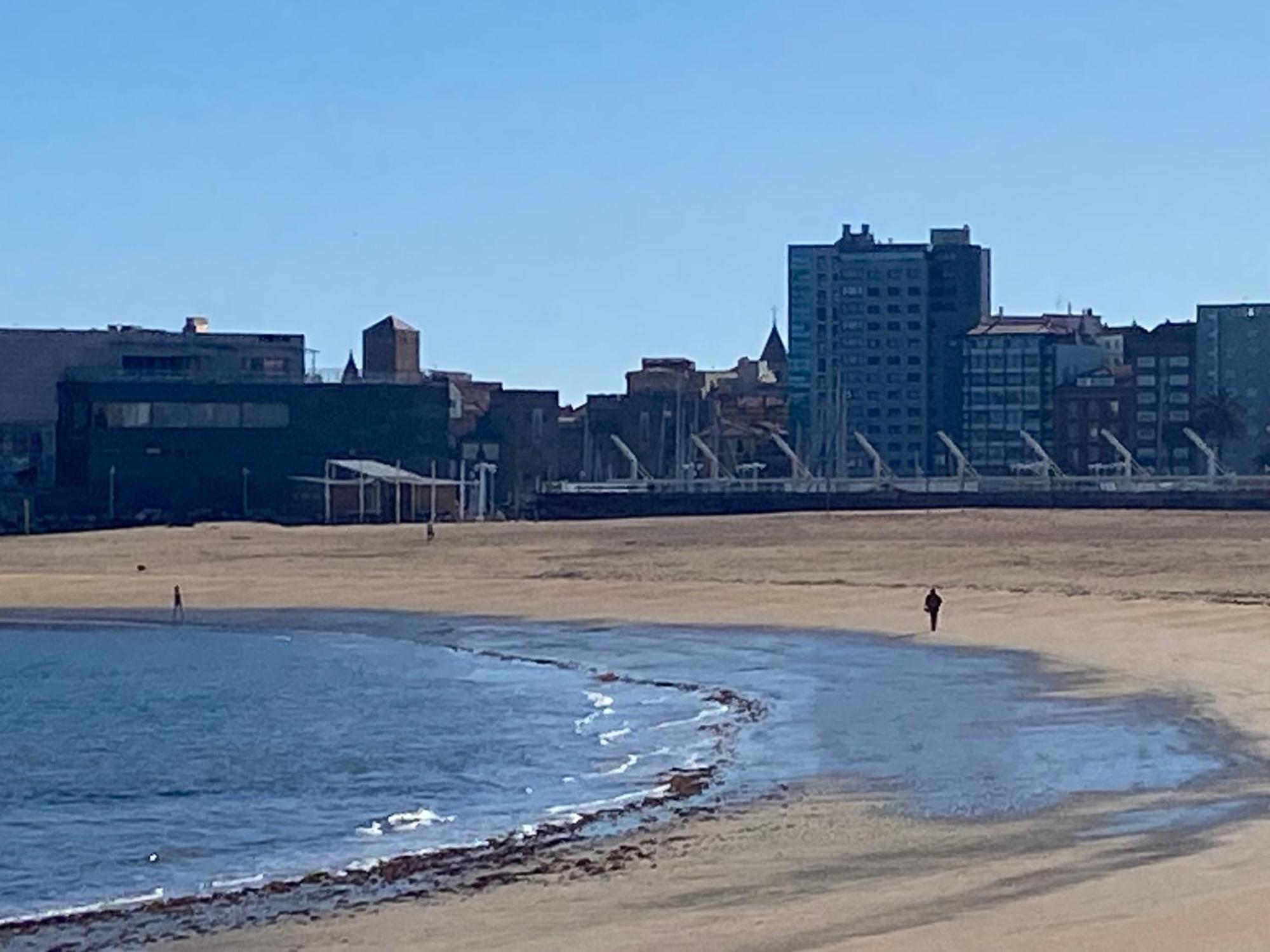 Poniente Beach Gijón Extérieur photo