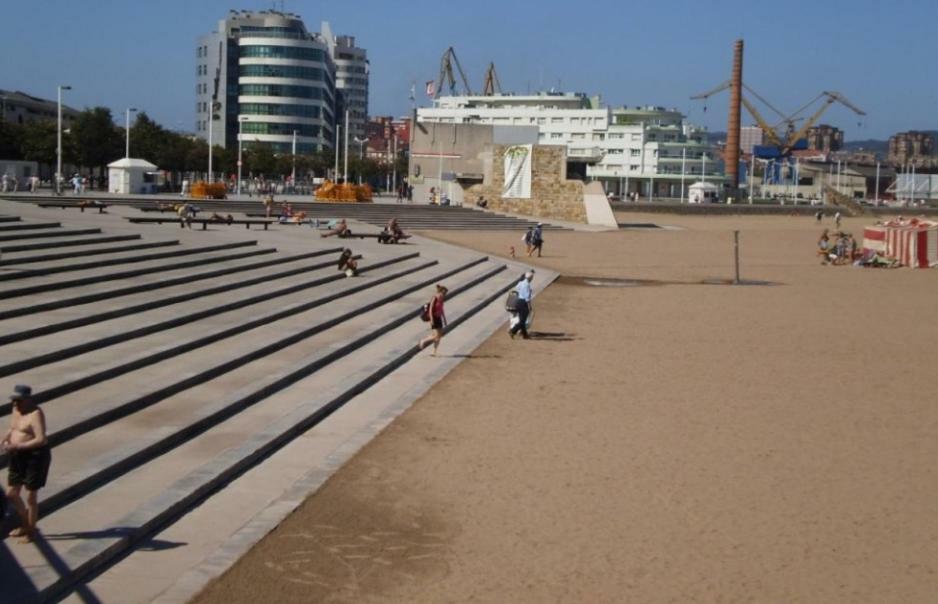 Poniente Beach Gijón Extérieur photo
